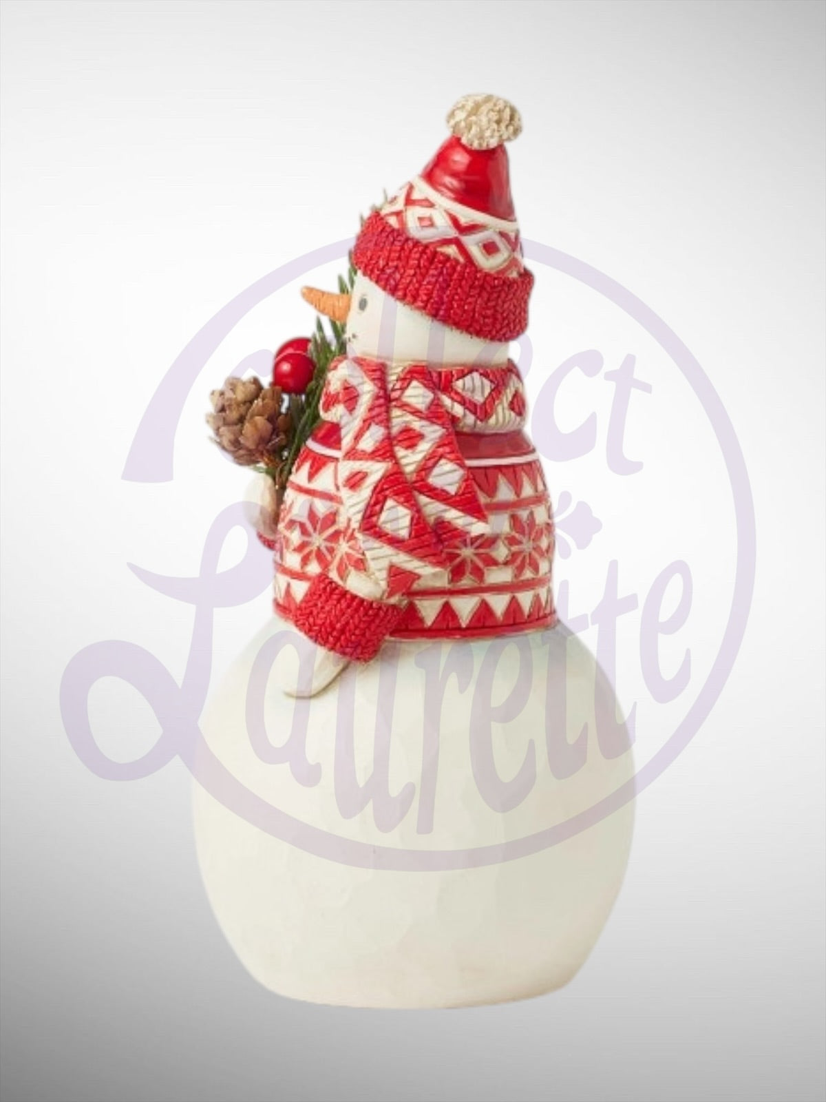 Jim Shore Heartwood Creek - Nordic Noel An Evergreen Twist Snowman Figurine